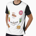 Kawaii Food Sticker Pack – Cute Snacks & Drinks Pattern by MerchYouSearch
