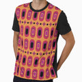 Groovy Retro 70s Style Geometric Pattern by SoccaTamam