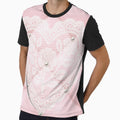 pink quilted texture with pearls and lace rose detail by meuliasshop
