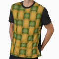 Forest Moss Geometric Layered Pattern by Piotrek0001
