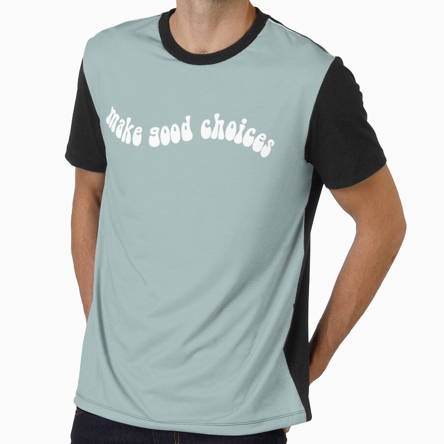 Make Good Choices | Blue | 70s Style by meandmissb