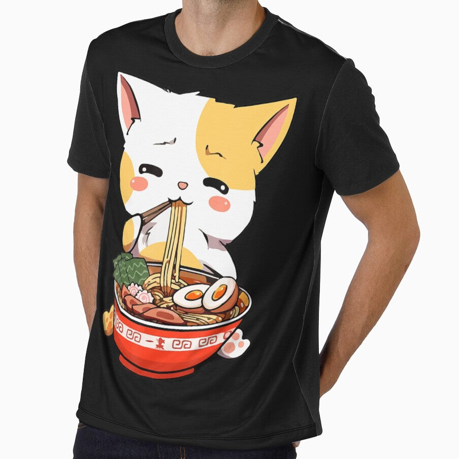 Ramen Cat Kawaii Anime Japanese Food Girls Official Teenager by whenevery3