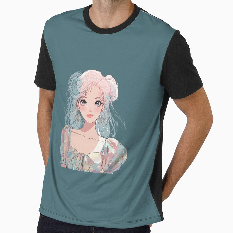 Cute Anime Girl | Pastel Aesthetic 90s Retro by Fernandink1