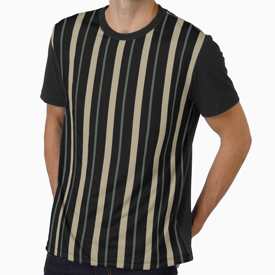 Forest upright stripes black by GabareyMaanyo