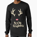 Merry Christmas Sweatshirt, Christmas Sweatshirt, Holiday Sweatshirt, Christmas Gift, Deer Christmas Sweatshirt, Christmas Family Sweater by hmgrafi36