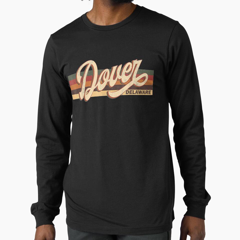 Vintage 80s 70s Dover Retro Delaware by dannareyansh