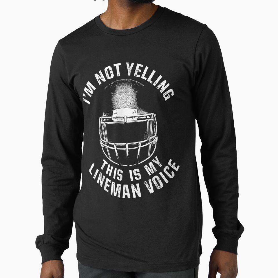 Lineman Voice Offensive Defensive Player by gymat3