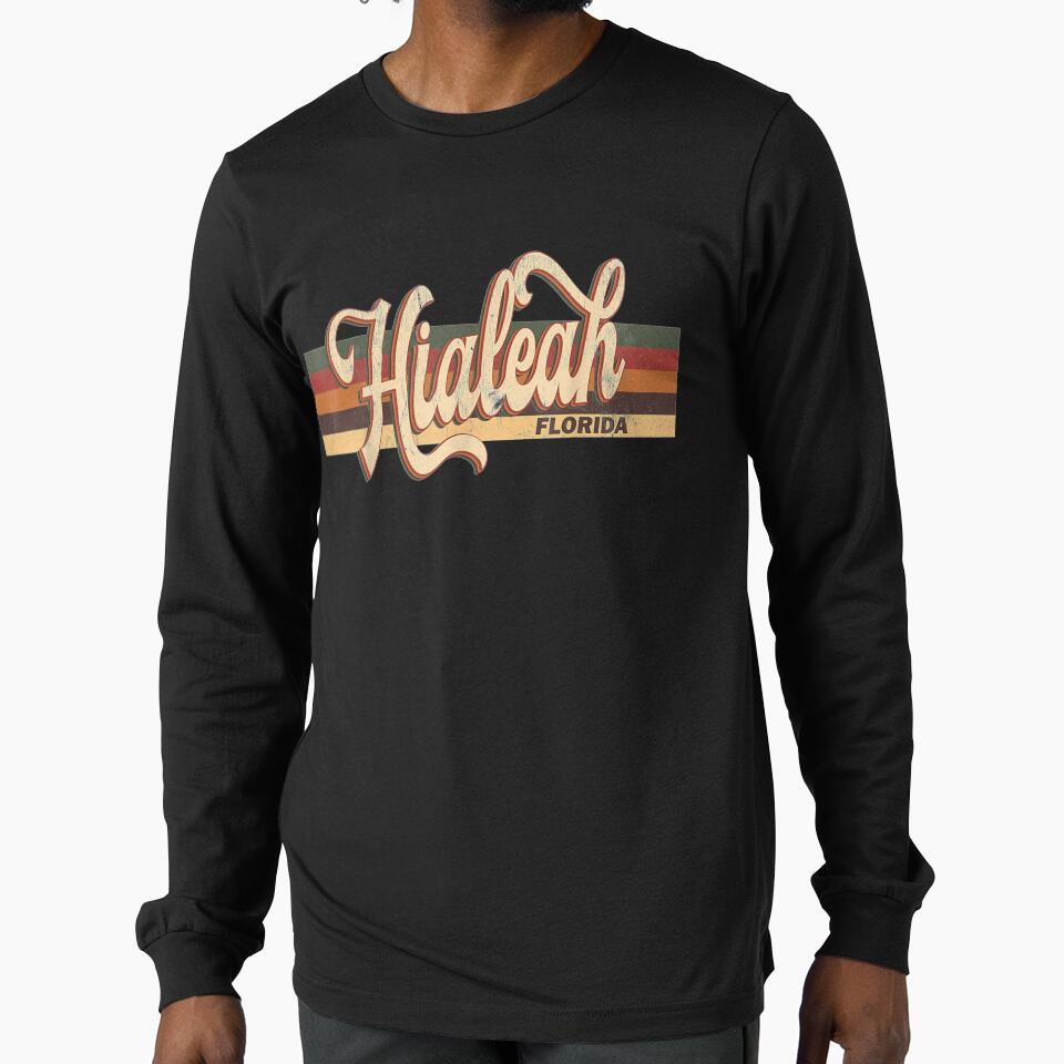Vintage 80s 70s Hialeah Retro Florida by manidala