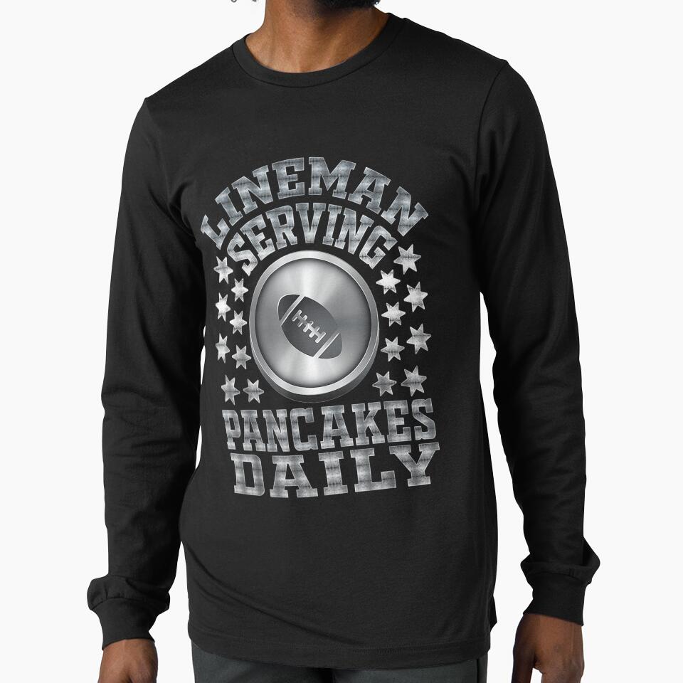 Lineman Serving Pancakes Daily by cysandy