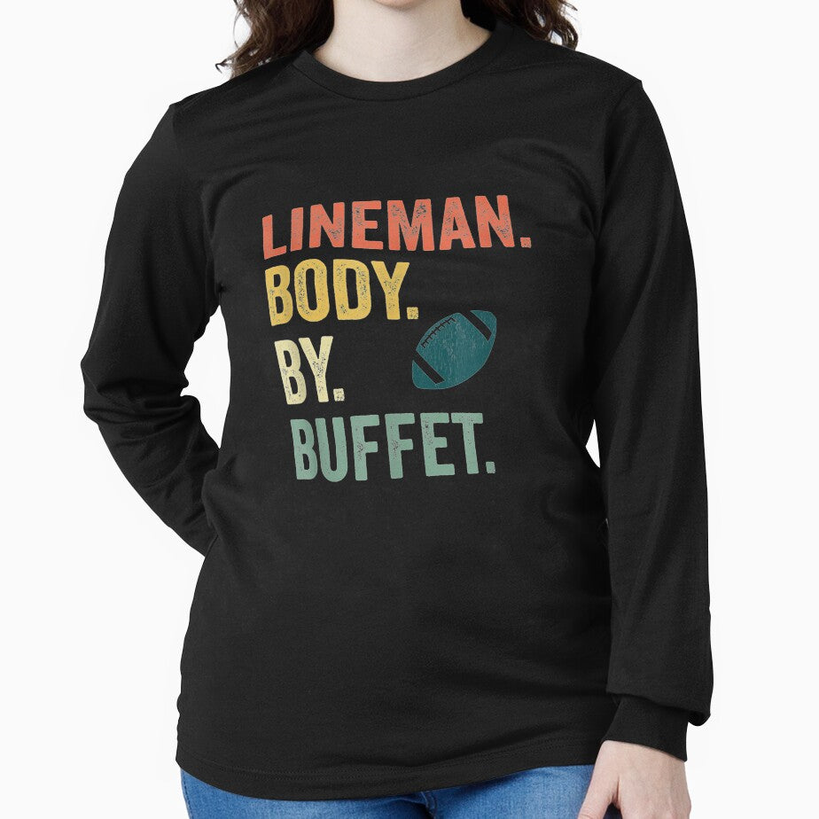 Lineman For Offensive Retro Vintage by vivanbess