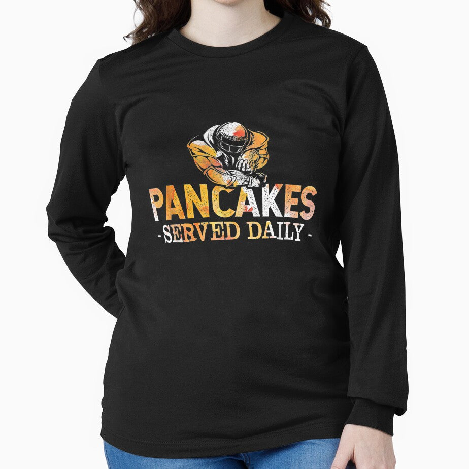 Pancakes Served Daily Lineman Lover Gift by leonavi