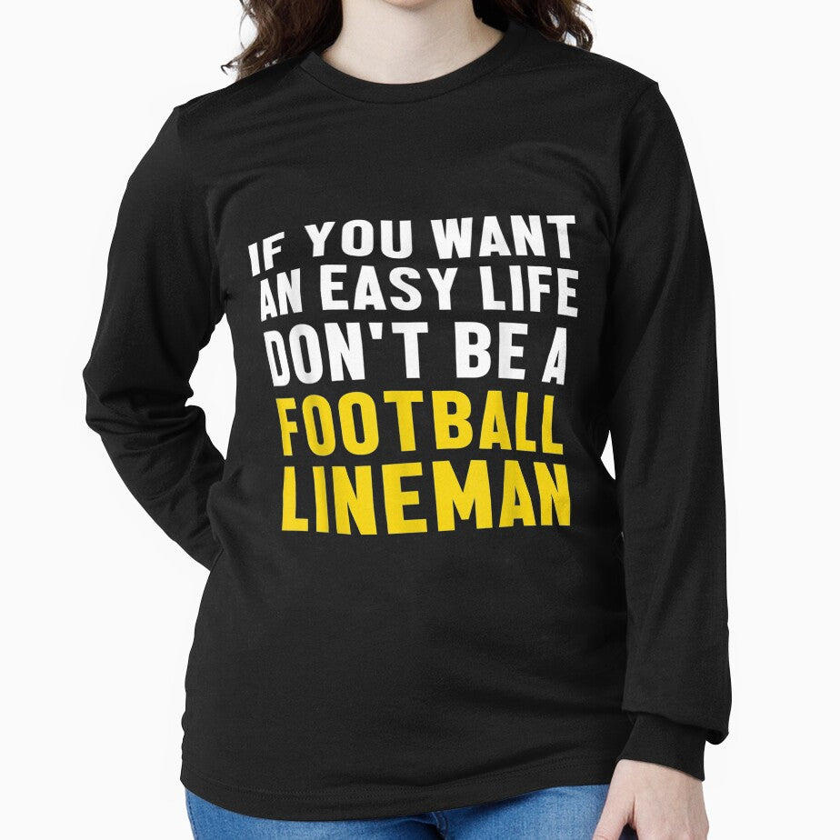 Lineman Easy Life Offensive Defensive Player by robinxam