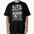 Life In The Fast Lane Heart On The Highway Trucker by Haque Designs
