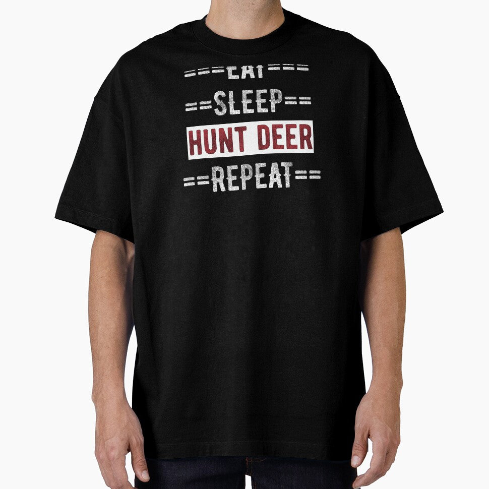 Gift for Deer Hunters Eat Sleep Hunt Deer Repeat by TrndSttr