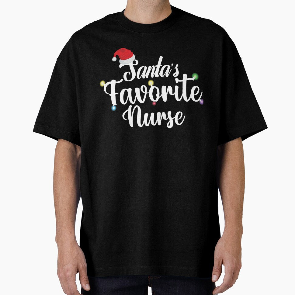 Santa's favorite nurse - Nurse christmas Design by saajid05