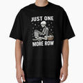Funny Knitting Skeleton: Just One More Row Crochet Yarn Lover Clipart Craft Humor Design by Merchall  store