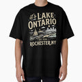It's Lake Ontario Rochester NY Est 1834 Vintage Sailboat Design by 519xdesign