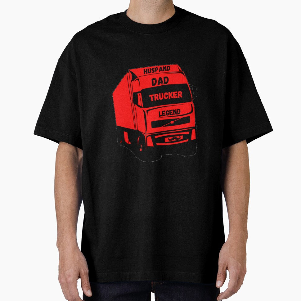 Husband Dad Trucker Legend Kids Toddler Pullover Hoodie by jounior ⭐⭐⭐⭐⭐