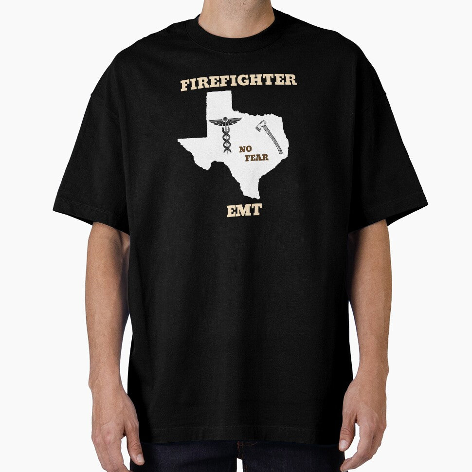 Firefighter EMT_No Fear by JJShirtz