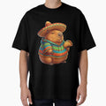 Funny Capybara Cinco De Mayo Fiesta Sombrero Taco Mexican Art for Men Women Kids , Capybara Gift Lover by DZIRI NAJAT