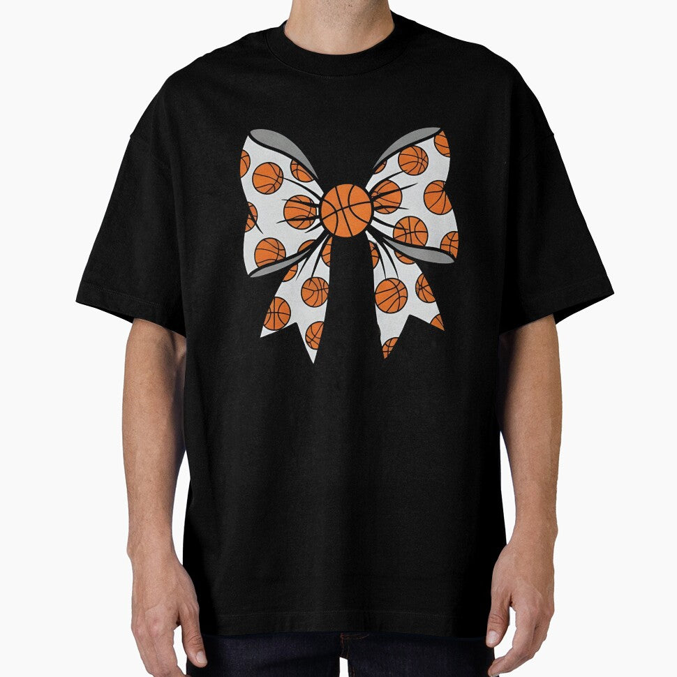 Girls Basketball Bow Basketball Coquette by KroghDs