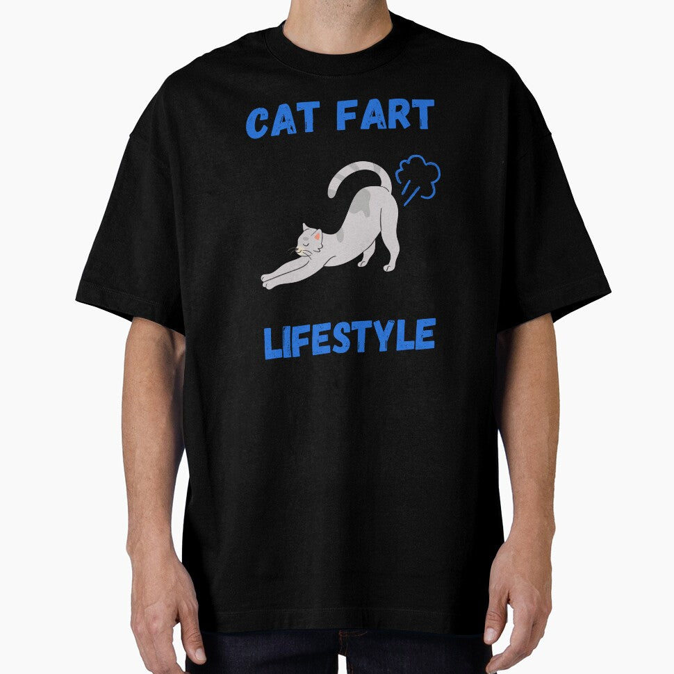 Cat fart lifestyle by Tw1nsAIArt