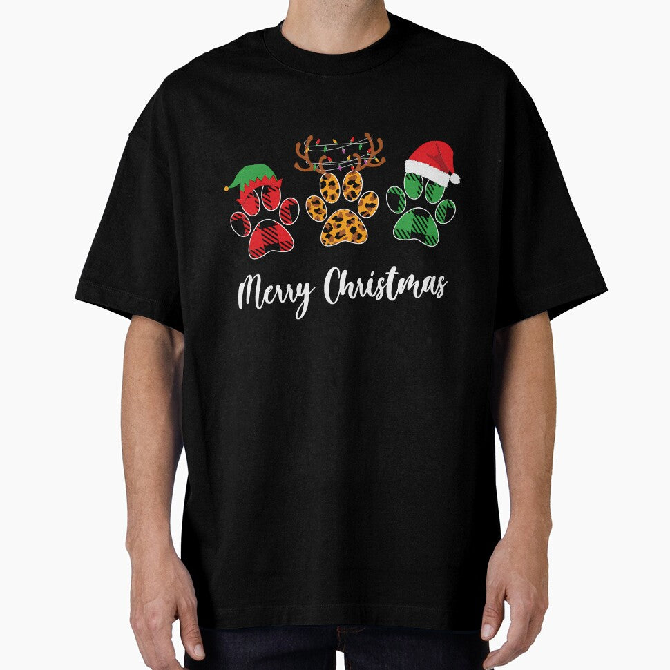 Xmas Merry Christmas Paw Dog Ugly by diemha075