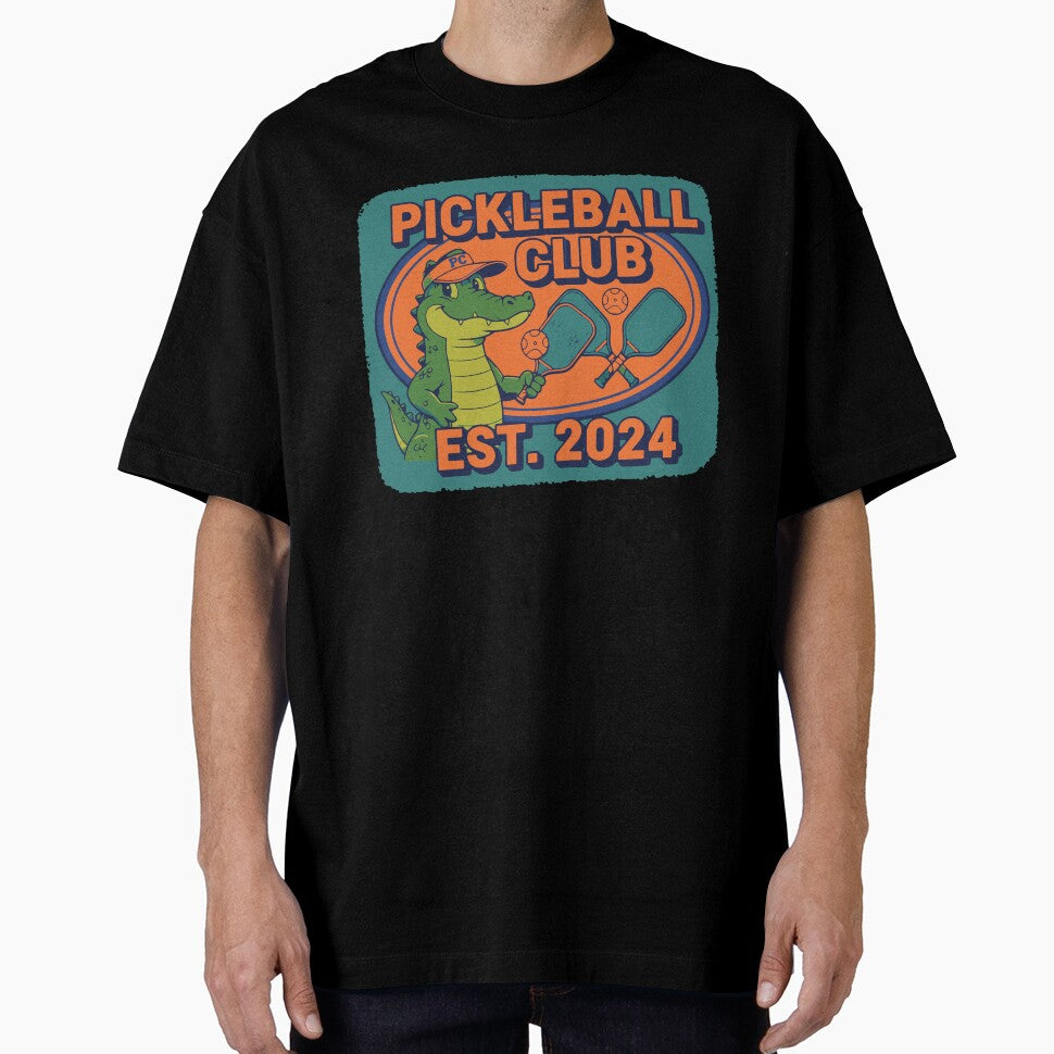 Pickleball Club Est 2024 Funny Player Pickle Ball by LuminOrb