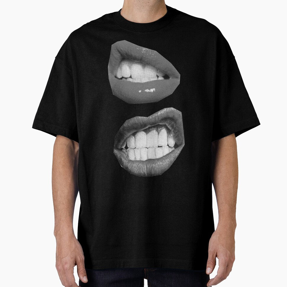 Aesthetic lips t-shirt by patridesign