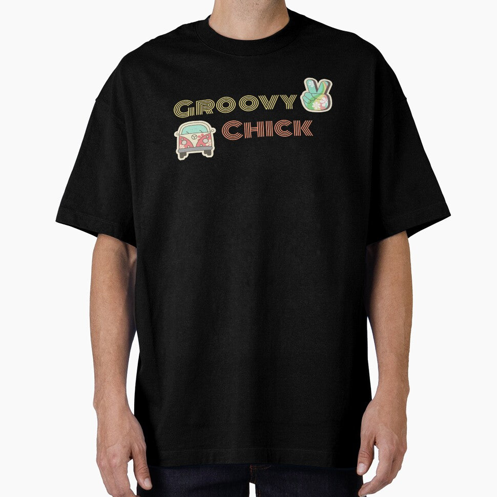 Peace Sign Groovy Chick by loveoceanair