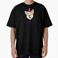 Christmas Santa Hat hohoho Corgi Dog by emDesign123
