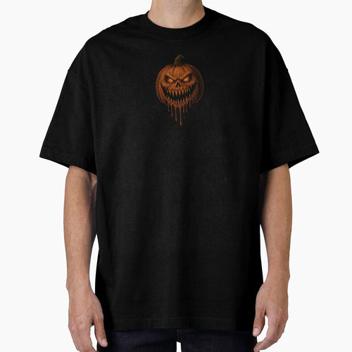 "Bloodthirsty Pumpkin – Retro Horror Halloween Design" by BlackStarShop77