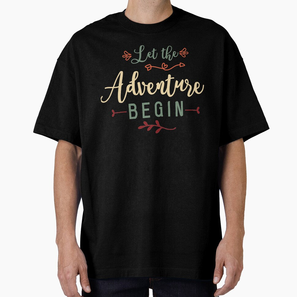 Let The Adventure Begin Outdoors Hiking Camping by RoguePixel