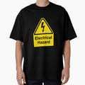 Electrical Hazard Electrician Safety Worker Warning by RetroMini2026