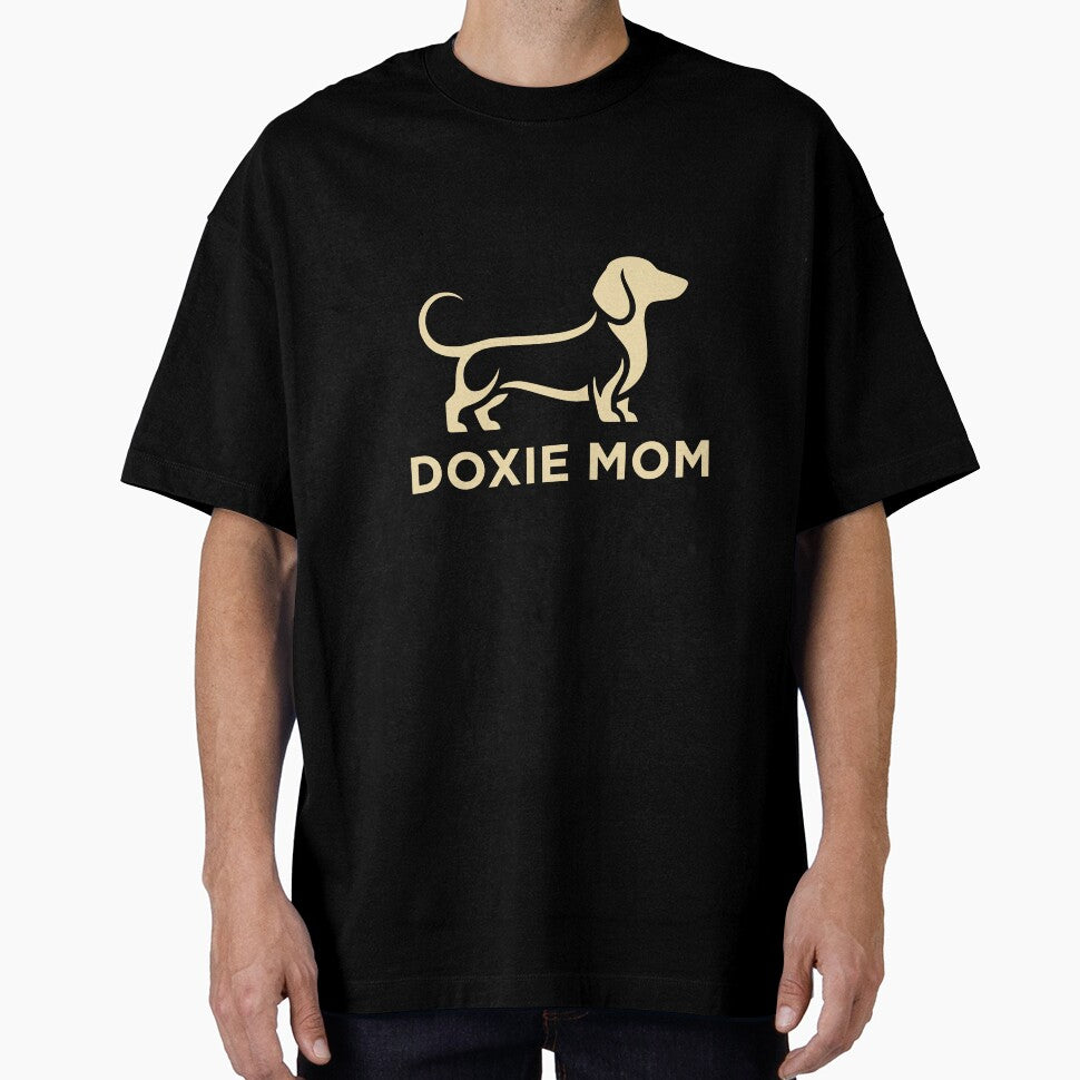 Doxie Mom Dachshund Dog Lover Silhouette by AntiqueImages