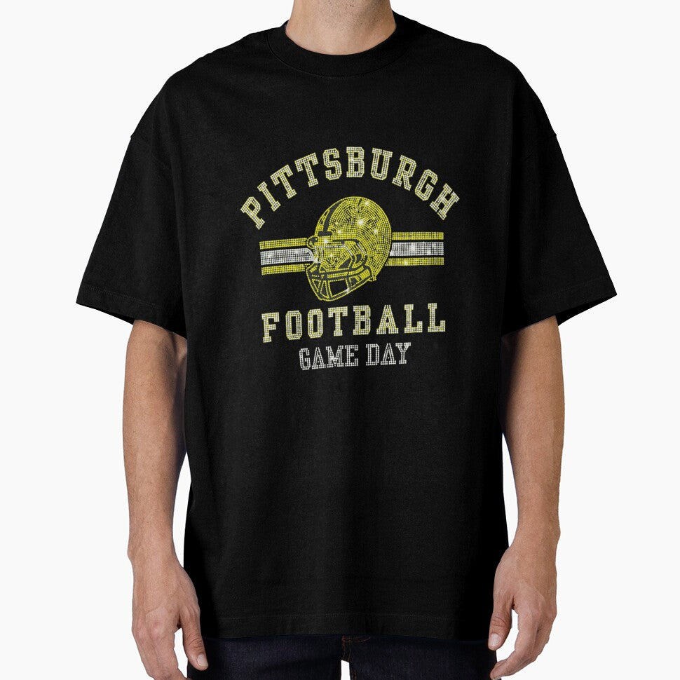 Pittsburgh Football Game Day Sparkle by EdwardJam10416