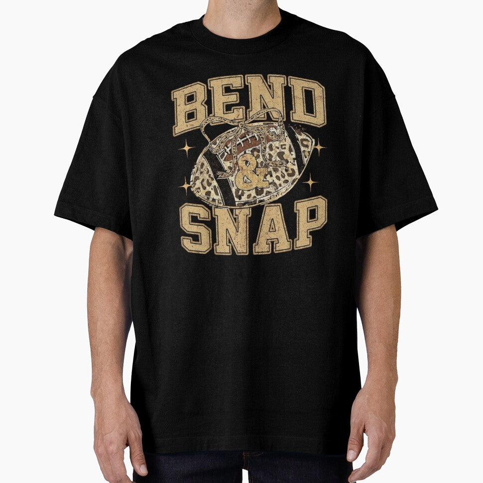 Bend And Snap Football Cute Leopard Bow Game Day Football Mom by haitrieuic96