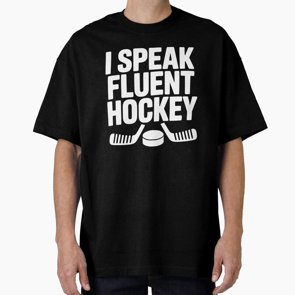 I Speak Fluent Hockey by theartfulaspie