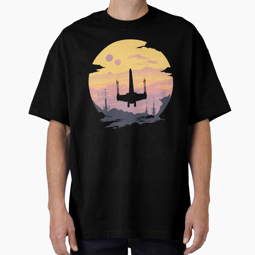 Rebel Fighter Sunset by therocketman Unisex