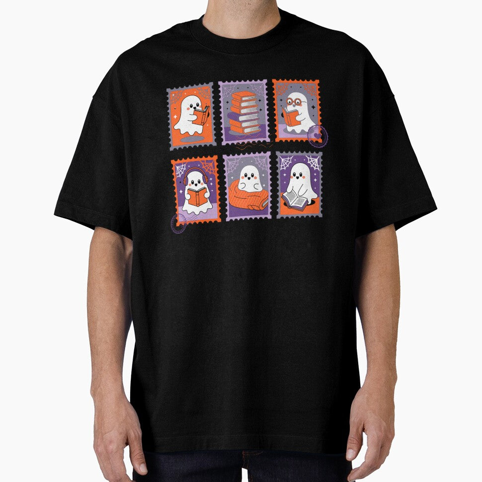 Halloween ghosts stamp design by BosskaDesign