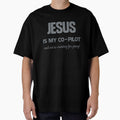 Jesus Is My Co-pilot and We're Cruising for Pussy-Car Sticker by bluehatgraphics