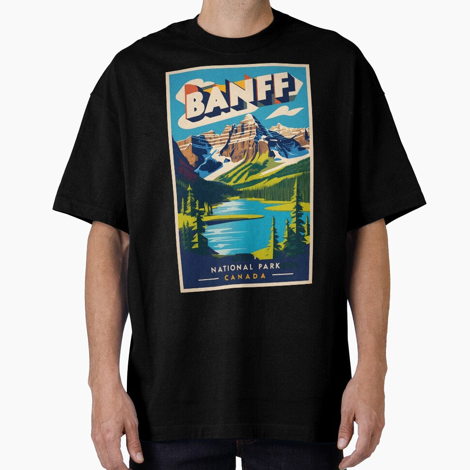 Banff National Park Canada Vintage Travel Tourism by TravelersGems