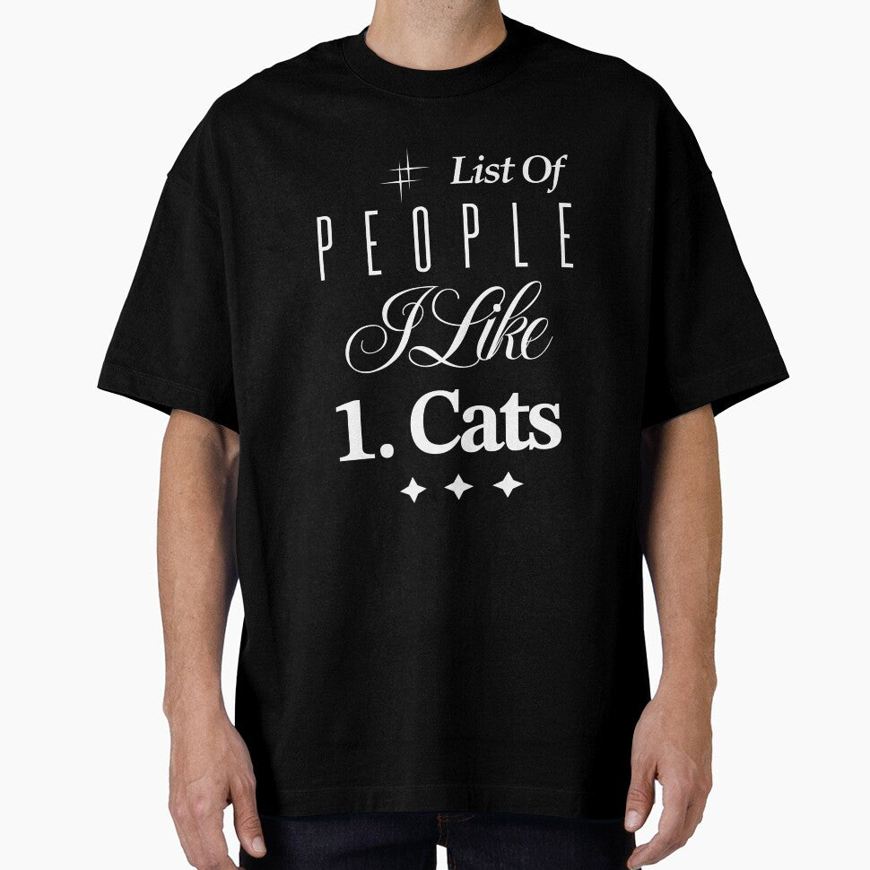 List Of People I Like Cats by KaiLabsArt