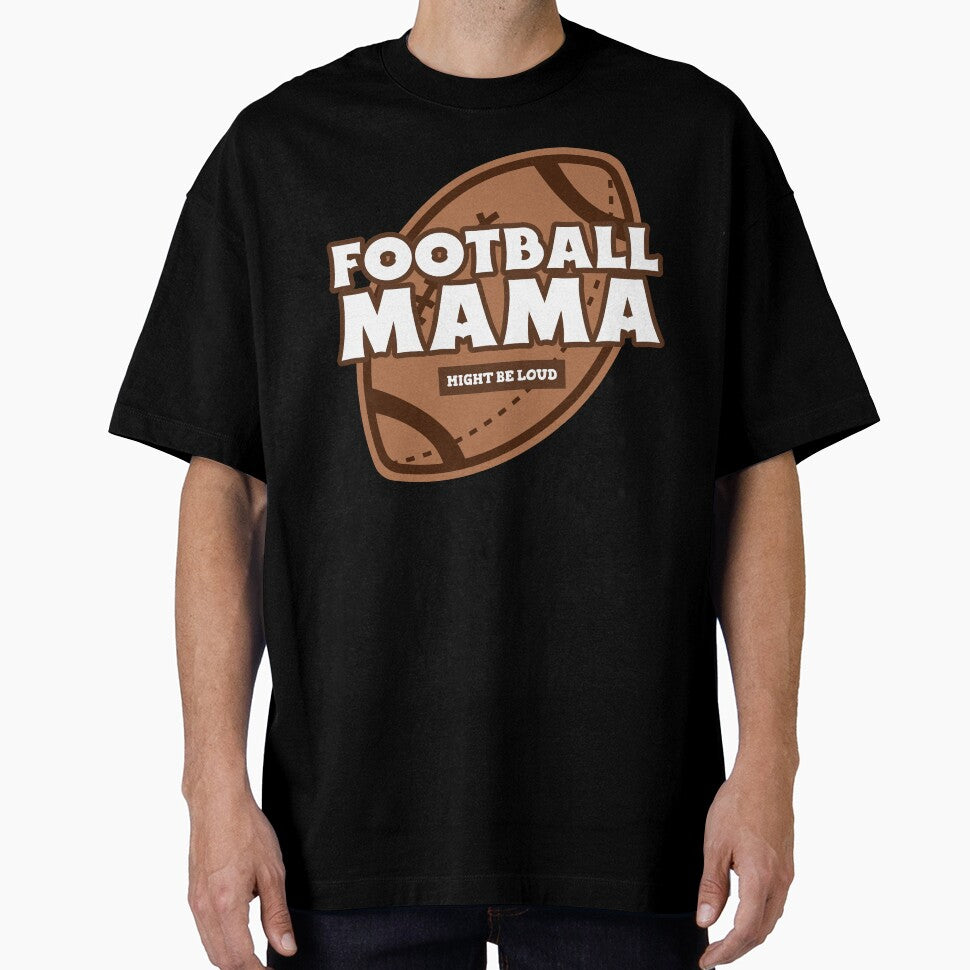 Football Mama Funny Football Mom Mom Football Team Mom Football by StudioTVDinners