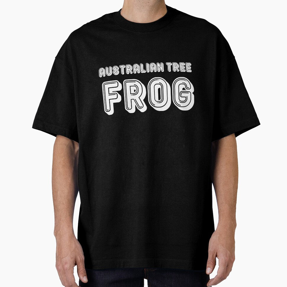 Australian Tree Frog Black by DamaliePierre