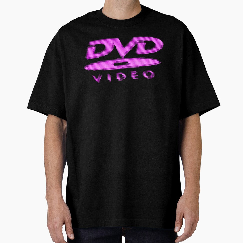 Pink Retro DVD Video Logo Y2K Aesthetic 2000s Nostalgia Tech by TrxshWear