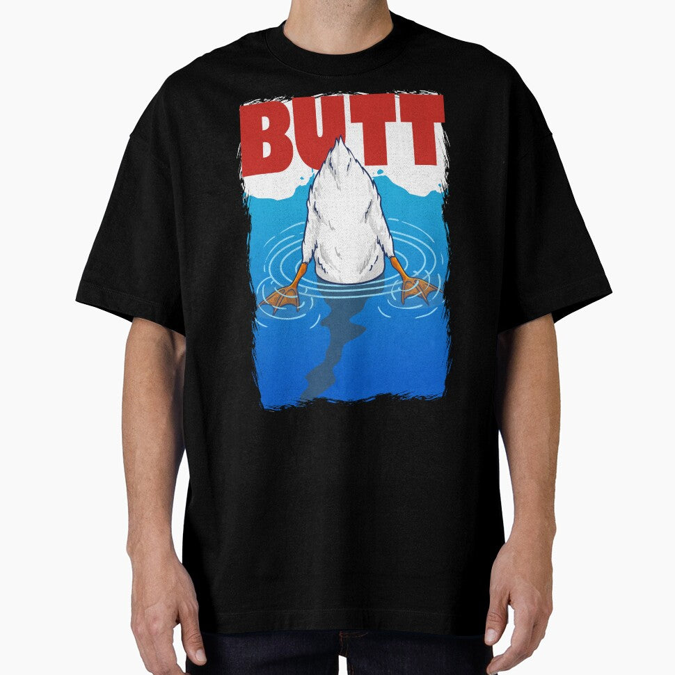 Goose Butt Duck Butt Pun Meme Men Women Funny Goose Duck by KsuAnn