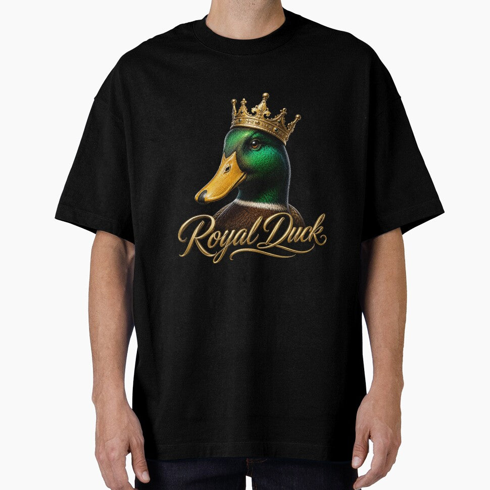 royal duck -funny crowned duck by gypsy-joker