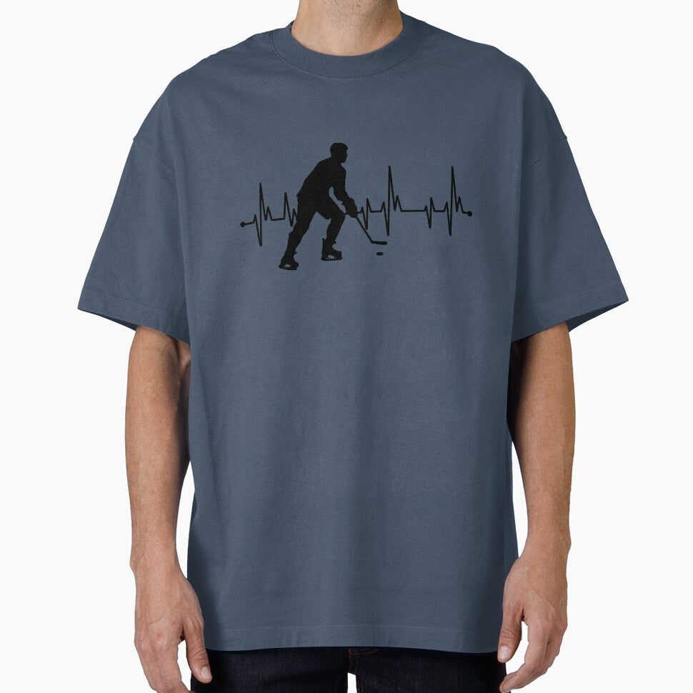 Hockey Heartbeat Pulse - Funny Hockey by cool-merch
