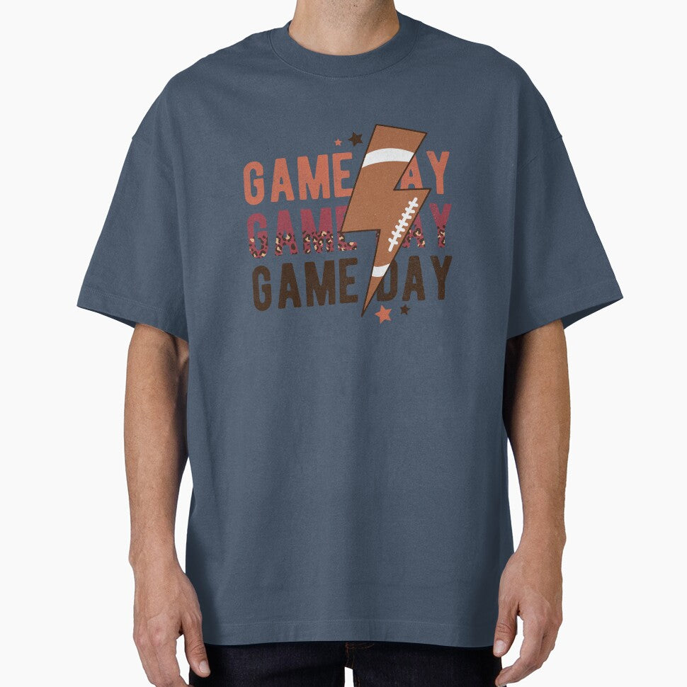 Game Day Football Lightning Bolt by andieartco